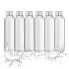Фото #1 товара Бутылки для воды набор из 6 штук Relaxdays из стекла 500 мл