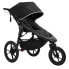 Фото #1 товара Baby Jogger Summit x Robin Arzón Pushchair for Jogging, Foldable 3-Wheel Sports Pram with Handbrake, City Royalty (Black & Gold)