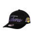 Фото #1 товара Men's Black Los Angeles Lakers MVP Team Script 2.0 Stretch-Snapback Hat