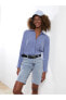 Фото #2 товара Джинсовые шорты женские LC WAIKIKI Normal Bel Slim Fit Jean Rodeo