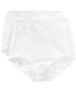 ფოტო #1 პროდუქტის Women's Light Tummy-Control Cotton 2-Pack Brief Underwear X037