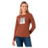 SUPER.NATURAL Header long sleeve T-shirt Horn Brown / Various, M - фото #2