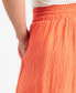 ფოტო #4 პროდუქტის Petite Gauze Wide-Leg Pull-On Pants, Created for Macy's