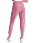 ფოტო #3 პროდუქტის DKNY Women's Embroidered Logo Cuff Jogger Pants