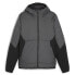 Фото #1 товара Куртка сезонная Puma Seasons Hybrid Full Zip Jacket черный, серый Casual Athletic Outerwear 5