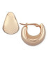 ფოტო #1 პროდუქტის Bold Hoop Earrings Set in 14k Rose Gold