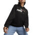 Фото #1 товара Puma Essential Love Wins Drawstring Pullover Hoodie Womens Black Casual Athletic