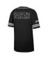 Men's Black Michigan State Spartans Free Spirited Mesh Button-Up Baseball Jersey