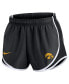 Women's Black Iowa Hawkeyes Primetime Tempo Performance Shorts