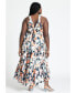 ფოტო #2 პროდუქტის Plus Size Tiered Floral Maxi Dress