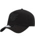 ფოტო #1 პროდუქტის Men's Black Baltimore Orioles A-Frame 9FORTY Adjustable Hat