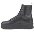 Фото #3 товара Puma Lipa X Mayze Platform Lace Up Womens Black Casual Boots 38861101