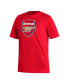 Фото #2 товара Men's Red Arsenal Crest T-shirt