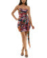 Фото #1 товара Juniors' Printed Strapless Bodycon Dress