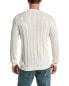 Loft 604 Cable Crewneck Sweater Men's White Xl - фото #4