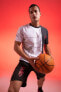 Фото #3 товара Fit Nba Chicago Bulls Boxy Fit %100 Pamuk Tişört