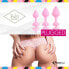 Bibi Set of 3 Butt Plug Pink