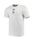 Фото #3 товара Men's White Manchester United Raglan Travel T-shirt