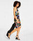 Women's Cindy One-Shoulder Floral-Print Dress