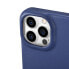 Фото #13 товара Skórzane etui iPhone 14 Pro z klapką magnetyczne MagSafe CE Premium Leather granatowy