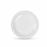 Set of reusable plates Algon White Plastic 22 x 22 x 1,5 cm (6 Units)