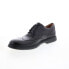 Фото #11 товара Clarks Un Tailor Wing 26144681 Mens Black Oxfords Wingtip & Brogue Shoes