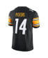 Men's George Pickens Black Pittsburgh Steelers Vapor F.U.S.E. Limited Jersey
