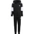 ADIDAS Lk 3S tracksuit Top:Black / White / White Bottom:Black / White / Black, 1-2 года - фото #1