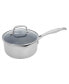 Фото #7 товара Henckels Clad H3 Stainless Steel Ceramic Nonstick 10 Piece Cookware Set