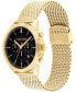 Фото #2 товара Часы Calvin Klein Men's Mesh Gold-Tone Watch