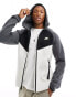 Фото #1 товара Nike Tech Fleece zip thru hoodie in off white