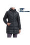 W Essential Maxi Length Hooded Jacket S212005 Kadın Günlük Mont Siyah