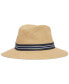 ფოტო #3 პროდუქტის Men's Rothbury Summer Striped-Trim Fedora Hat