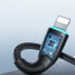 Kabel przewód do iPhone Starry Series USB-A - Lightning 3A 1m czarny