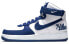 Фото #2 товара Nike Air Force 1 High EMB "Dodgers" 耐磨防滑 高帮 板鞋 男款 白蓝 / Кроссовки Nike Air Force DC8168-100