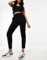 Фото #1 товара ONLY slim fit cropped trousers in black