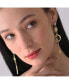 ფოტო #3 პროდუქტის Women's Feather Drop Earrings