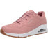Sports Trainers for Women Skechers Stand On Air Pink Salmon