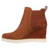Фото #3 товара TOMS Maddie Wedge Bootie Womens Brown Casual Boots 10018908T