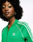 adidas Originals Adicolor superstar track top in green