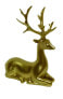 Фото #1 товара Skulptur Hirsch Sitzend Gold