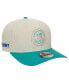 Фото #1 товара Men's White Alpine Miami 9FIFTY Snapback Hat