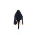 Фото #7 товара Bruno Magli Telma BW2TELA1 Womens Black Suede Slip On Pumps Heels Shoes 6.5