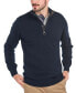 Фото #2 товара Men's Half-Zip Sweater