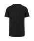 Фото #3 товара Men's Black Distressed Cincinnati Reds Renew Franklin T-shirt