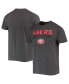 Men's '47 Charcoal San Francisco 49ers Dark Ops Super Rival T-shirt