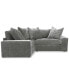 Фото #7 товара Michola 2-Pc. Fabric L-Shape Sectional Sofa, Created for Macy's