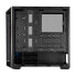 Cooler Master MasterBox MB520 ARGB - Midi Tower - PC - Black - ATX - EATX - micro ATX - Mini-ITX - SSI CEB - Plastic - Steel - Tempered glass - 16.5 cm