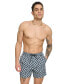 ფოტო #4 პროდუქტის Karl Lagerfeld Men's Modern Euro Printed Stretch 5" Swim Trunks