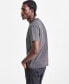 ფოტო #2 პროდუქტის Men's Short Sleeve Crewneck Geometric Print T-Shirt, Created for Macy's